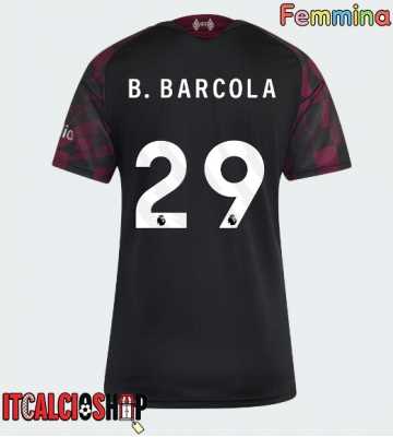 Liverpool Bradley Barcola #29 Terza Maglia Femmina 2026-27 Manica Corta